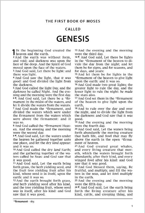 Tyndale Hampton Text Bible